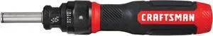 Ratcheting Screwdriver SpeedDrive 2 Double Ended Bits Included Handle Holds Up To 6 Bits (CMHT68129)