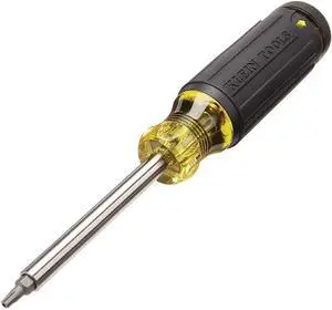 32307 Multi-bit Tamperproof Screwdriver 27-in-1 Tool with Torx Hex Torq and Spanner Bits with 1/4-Inch Nut Driver