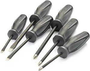 Craftsman Extreme Grip 6-Piece Diamond Tip Screwdriver Set by Craftsman