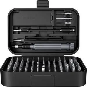 Precision Screwdriver Set 150 in 1 Electronics Tool Kit with 120 Bits Magnetic Screwdriver Set & 30-bit Tool Set Handy Repair Tool for Computer Phone Watch Camera Laptop Black