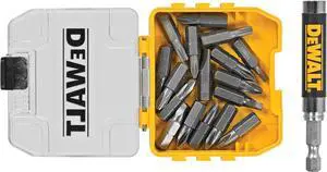 DWAF2058CS 18 pc. Compact Magnetic Drive Guide Set Yellow