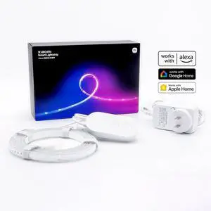 Smart Lightstrip (2m/6.6ft) Compatible with Alexa Google Assistant Apple Homekit Home App WiFi Compatible Music sync | Dynamic Ambient Lighting | Custom dimming | Smart-Linking