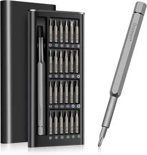 24-in-1 Small Precision Screwdriver Set Made of Premium S2 Steel Professional Mini Magnetic Repair Tool Kit by