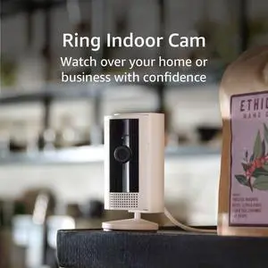 Indoor Cam (newest model)  Home or business security in 1080p HD video White