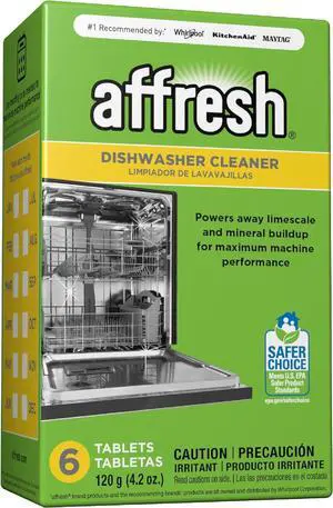 W10549851 Dishwasher Cleaner 6 Tablets Formulated to Clean Inside All Machine Models Count
