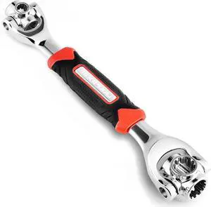 Universal Wrench 52 in 1 Socket Wrench Tool with Multifunction 360 Degree Rotating Head Tool Kit for Home and Car Repair