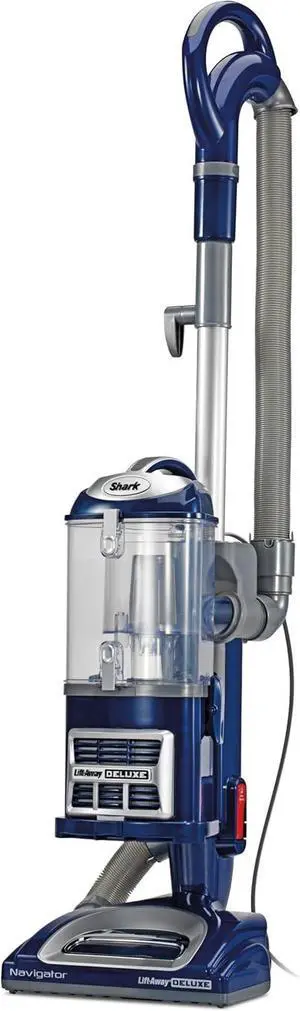 Upright Vacuum Navigator Lift-Away Deluxe with Large Dust Cup Capacity HEPA Filter Swivel Steering Upholstery Tool & Crevice Tool Blue NV360