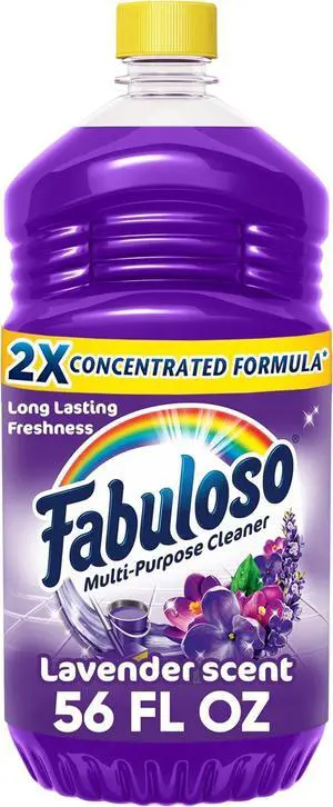Multi-Purpose Cleaner & Floor Cleaner 2X Concentrated Lavender Scent 56 fluid ounces