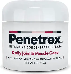 Joint & Muscle Therapy - Soothing Muscle Rub for Back Neck Hands Feet - Premium Whole Body Rub with Arnica Vitamin B6 MSM & Boswellia - Non-Greasy 2oz Cream