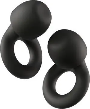 Quiet 2 Ear Plugs C Ultra-Comfy Reusable Noise-Reducing Earplugs for Sleep Deep Focus Travel Noise Sensitivity | Flexible Hearing Protection | Customizable Fit | 24dB (SNR) Noise Reduction