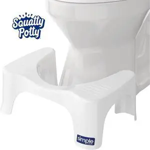 Simple Curve Toilet Stool.