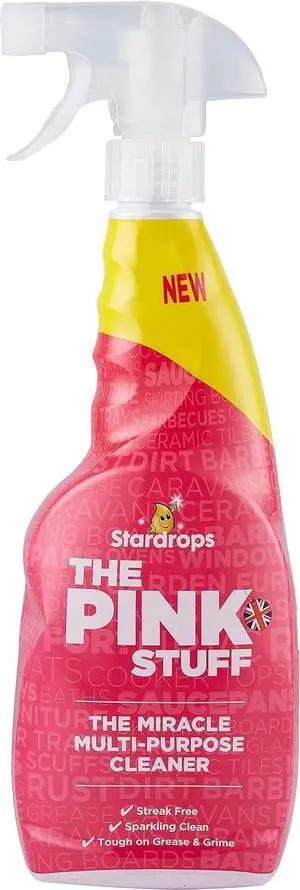 Stardrops - Miracle Multi-Purpose Cleaner C Removes Grease Grime and Stains on Kitchens Bathrooms Floors and More 25 fl Oz