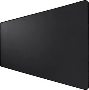 Large Gaming Mouse Pad with Non-Slip Rubber Base Waterproof Extra Large Desk Mousepad with Stitched Edges XXL Computer Long Keyboard Mouse Mat for Gamer Office & Home 31.5 x 15.7 Black