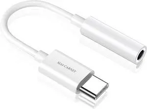USB Type C to 3.5mm Female Aux Adapter HiFi Audio Headphones Jack Compatible with  Google Pixel Mi Moto Z iPad Pro MacBook etc Android/iOS/Win10 USB Type C Device