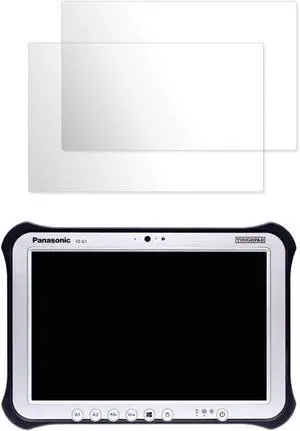 Screen Protector for Panasonic ToughPad FZ-G1 Ultra Clear (2 PACK) Defensive Armor Against Scratches