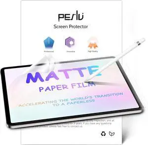 2 Pack Like Paper Screen Protector for iPad 10th 2022 10.9 & iPad 11th A16 2025 11 Matte Anti Glare PET Film/Blue Light Filter Eye Protection Cover/Drawing & Writing Feel Like on Paper