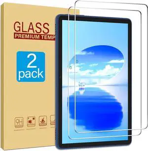 2 Pack Tempered Glass Screen Protector for Fire HD 10 & HD10 Plus Tablet 2023/2021 Release 13th /11th Generation High Definition Tempered Glass Film Guard Anti-Fingerprint- Clear