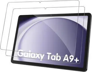 for  Galaxy Tab A9+ / A9 Plus (11 inch) Screen Protector Anti Scratch Tempered Glass Film HD Clear 9H Hardness [2 Pack]