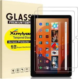2 Pack Screen Protector for 10 Plus/ 10 Kids/ 10 Kids Pro Tablet 10.1 inch 2023/2021 Tempered Glass Film
