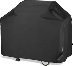 Grill Cover 55 Inch for Outdoor Grill Heavy Duty Waterproof Fade Resistant BBQ Cover with Handles/Straps/Air Vents Compatible with Weber Charbroil Nexgrill Gas BBQs etc