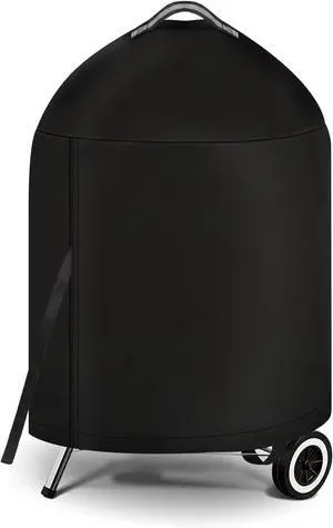 iCOVER Grill Cover for Weber 22 Inch Charcoal Kettle- Heavy Duty Waterproof BBQ Cover for Weber Char-Broil 22 Inch Charcoal Kettle Grills