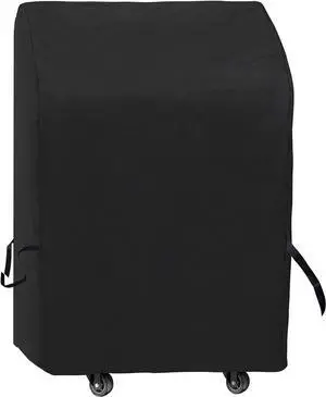 iCOVER Small Grill Cover - 30 inch Two Burner BBQ Gas Grills Covers 600D Heavy Duty Waterproof Fits Weber/Char-Broil/Brinkmann/Nexgrill/Jenn Air/Pit Boss 3 Series with Collapsed Side Tables