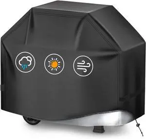 Perfect Grill Cover for Outdoor Grills Waterproof Rip-Proof Weather Resistant for Reliable Protection Griddle Cover Easy to Clean Adjustable Hem Drawstring Fade Resistant (32 inch)