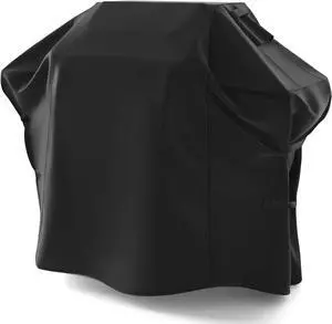 7106 Grill Cover for Weber Spirit 2-300 & Spirit II 200/300 Series - 52 inch Heavy Duty BBQ Cover Storm-Proof PVC Material UV & Fade Resistant Double Straps & Air Vents