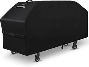 Griddle Cover for Blackstone 36 Griddle Rip-Proof Upgraded Material Flat Top Grill Cover Waterproof UV and Fade Resistant Grill Cover with Straps for Camp Chef and More 4-Burner Griddle
