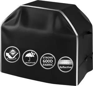 58 inch Grill Cover for Outdoor Grill Heavy Duty Waterproof 600D BBQ Grill Cover Outside Barbecue Grill Cover UV & Fade Resistant Gas Grill Covers for Weber Nexgrill