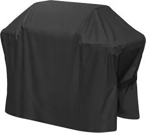 Grill Cover for Weber Spirit II and Spirit 200 & 300 Series Waterproof BBQ Cover with Double Straps Lightweight & Fade Resistant Black