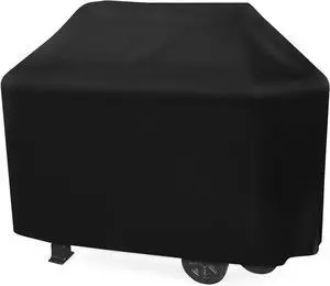 iCOVER 55 Inch Grill Cover BBQ Grill Cover for Outdoor Grill Anti-UV & Fade Resistant Gas Grill Cover Waterproof Barbecue Grill Covers for Weber Char-Broil Nexgrill and More Grills.