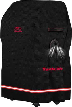 BBQ Grill Cover 32 Inch Heavy Duty Waterproof 2 Burner Barbecue Gas Grill Covers for Weber Spirit Char-Broil Performance Black