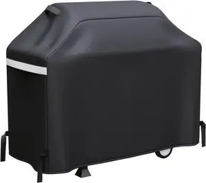 65 Inch Outdoor Grill Cover for Nexgrill BBQ Cover for Weber Charbroil Kenmore Brinkmann Dyna-Glo Grills Heavy Duty Waterproof Special Fade and UV Resistant Material 600 D Polyester