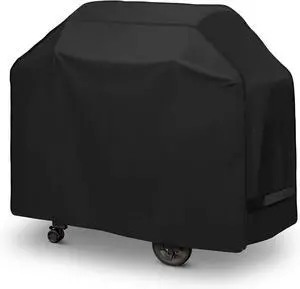BBQ Grill Cover 55 inch Waterproof Grill Cover for Outdoor Grill Rip-Proof Fade Resistant Barbecue Gas Grill Cover for Weber Char Broil Nexgrill etc. All Weather Resistant