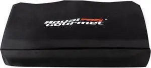 CR4002T 40 Inch Premium Oxford Grill Cover Durable UV and Water Resistant Outdoor Tabletop Griddle Cover for Weather Protection Easy On/Off Black