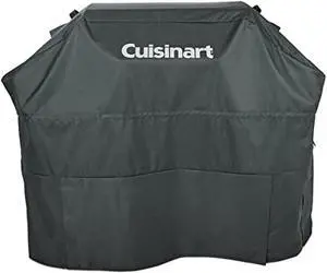 Heavy-Duty 4-5 Burner Gas Grill Cover Fade UV and Weather Resistant Durable and Convenient All Weather Cover with Drawstrings and Buckle Straps