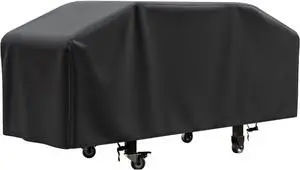 Griddle Cover for Blackstone 36 Inch Griddle and More 4-Burner Flap Top Grills - Waterproof Lightweight - Click-Close Straps - Black