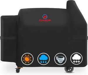 Comnova Grill Cover for Pit Boss Austin XL - 600D Wood Pellet Smoker Cover for Pitboss 1000 Series Premium Pellet Cover for Pit Boss Austin XL 1000 Rancher XL 1000 1100 Pro 1150 and Z Grill 1000