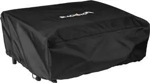Blackstone 1724 22 Tabletop Griddle Cover for griddles without a hood or hard cover Weather Resistant Black