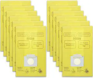 Vacuum Bags Replacement for Kenmore Canister C/Q 5055 50555 50557 50558 and Pana·sonic Type C-5 C-18 Vacuums - Premium Vacuum Cleaner Dust Bag - 12 Pack
