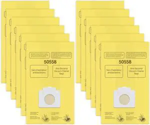 Vacuum Cleaner Bags Replacement for Kenmore Canister Type C/Q 5055 50557 50558 and Pana·sonic Type C-5 Vacuums 12 Pack High-Efficiency Replacement Canister Vacuum Bags by