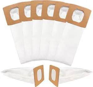 8 Pack Type I HEPA Vacuum Bags Compatible for Hoover Platinum Type I Canister Vacuum Cleaner Replace Part AH10005