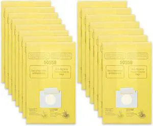 Vacuum Cleaner Bags Replacement for Kenmore Canister Type C/Q 5055 50555 50557 50558 200 Series 400 Series 600 Series 700 Series 800 Series and Pana·sonic Type C-5 C-18 Series Vacuum 15 Pack