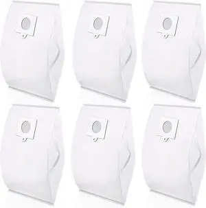 Type Q/C Canister Vacuum Bags 53292 for Kenmore 600 Series 81214 81614 400 Series 81414 200 Series 81214 BC4002 700 Series 81714 800 Series Bagged Canister Vacuum Cleaner 6 Pack