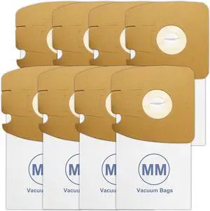 MM Vacuum Bags for Eureka 3670 3670M 3670H 3670G 60295C 60297A Mighty Mite Canisters Part # 60295 8 Pack