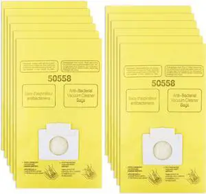 50403 Vacuum Bags for Kenmore Canister Type C/Q - 12 Pack Disposable Canister Vacuum Cleaner Dust Bags for Kenmore 50403 50555 50558 50557 50410 53291