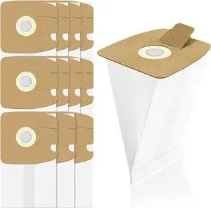 12-Pack Replacement Style MM Vacuum Bags Compatible for Eureka Mighty Mite 3670 and 3680 Series Canisters Vacuums Replaces 60295 60295A 60297A