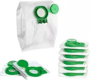 8-PACK 8120ER Vacuum Cleaner Bags for Sebo Airbelt D1 D4&D Series Premium Canister Vacuum Filter Dust Bags