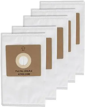 - AHLR-2 HEPA Filter Bags - Replacement Vac Filter Bag for AHSC-1 Lil Red Vacuum Cleaner (5-Pack) white 9.5 × 5.5 × 1